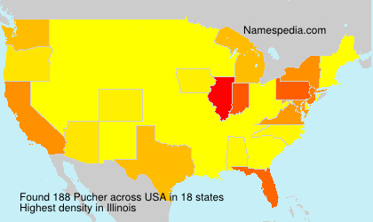 Surname Pucher in USA