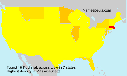 Surname Puchniak in USA Surname Puchniak in USA