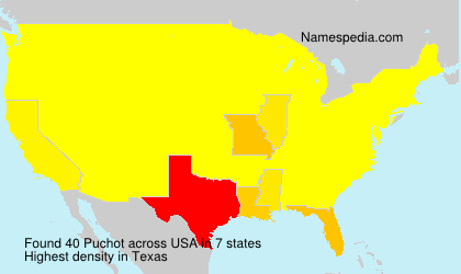 Surname Puchot in USA Surname Puchot in USA