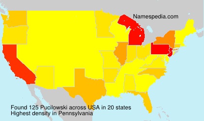 Surname Pucilowski in USA Surname Pucilowski in USA