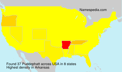 Surname Puddephatt in USA Surname Puddephatt in USA