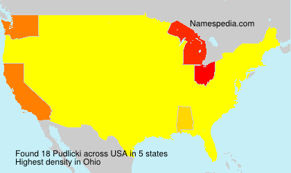 Surname Pudlicki in USA Surname Pudlicki in USA