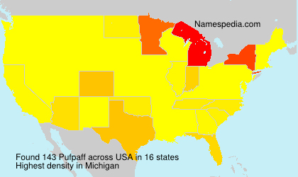 Surname Pufpaff in USA Surname Pufpaff in USA