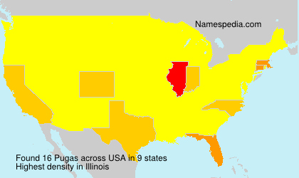Surname Pugas in USA Surname Pugas in USA