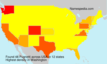 Surname Pugnetti in USA Surname Pugnetti in USA