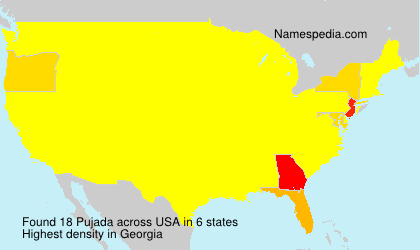 Surname Pujada in USA Surname Pujada in USA
