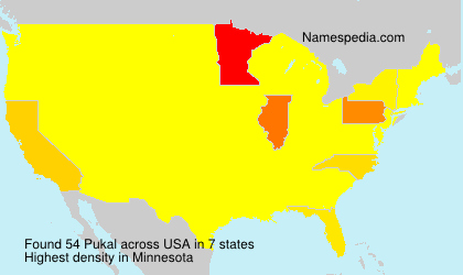Surname Pukal in USA Surname Pukal in USA