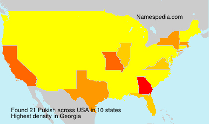 Surname Pukish in USA Surname Pukish in USA