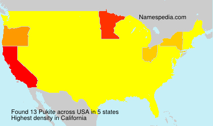 Surname Pukite in USA Surname Pukite in USA