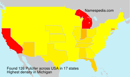 Surname Pulcifer in USA Surname Pulcifer in USA
