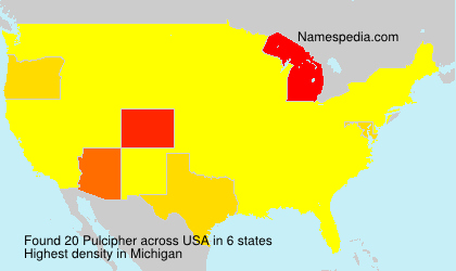 Surname Pulcipher in USA Surname Pulcipher in USA