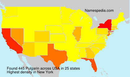 Surname Pulgarin in USA Surname Pulgarin in USA