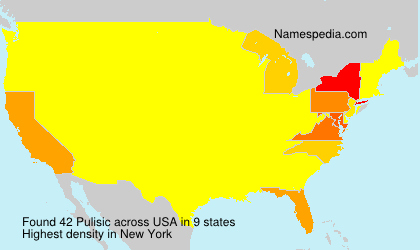 Surname Pulisic in USA Surname Pulisic in USA