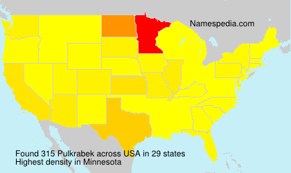 Surname Pulkrabek in USA Surname Pulkrabek in USA