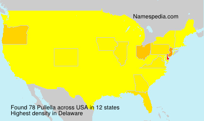 Surname Pullella in USA Surname Pullella in USA