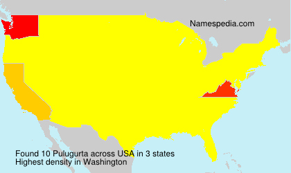 Surname Pulugurta in USA Surname Pulugurta in USA