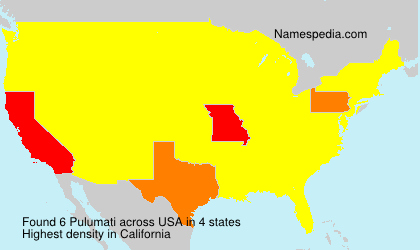 Surname Pulumati in USA Surname Pulumati in USA
