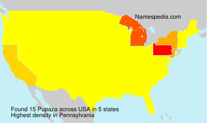 Surname Pupaza in USA Surname Pupaza in USA
