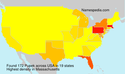 Surname Pupek in USA Surname Pupek in USA