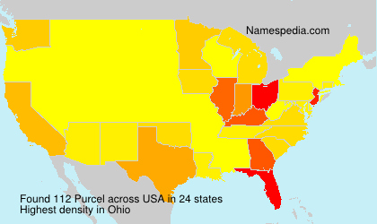 Surname Purcel in USA