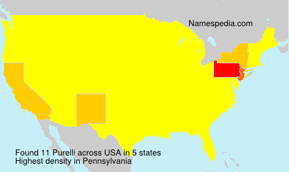 Surname Purelli in USA Surname Purelli in USA