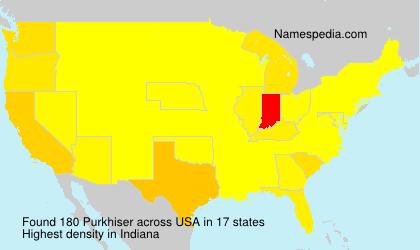 Surname Purkhiser in USA Surname Purkhiser in USA