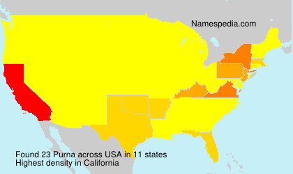 Surname Purna in USA Surname Purna in USA