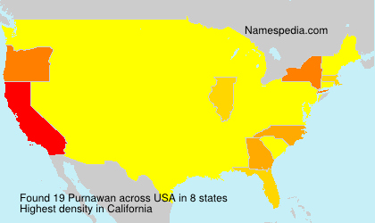 Surname Purnawan in USA Surname Purnawan in USA