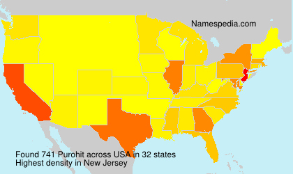 Surname Purohit in USA Surname Purohit in USA