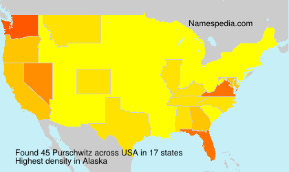 Surname Purschwitz in USA Surname Purschwitz in USA