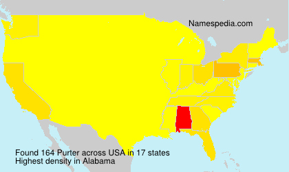 Surname Purter in USA Surname Purter in USA