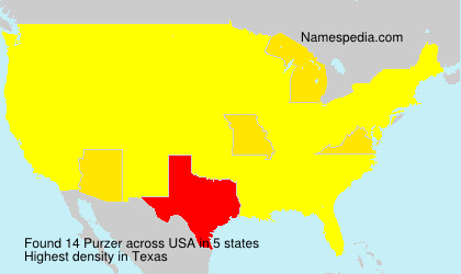 Surname Purzer in USA Surname Purzer in USA