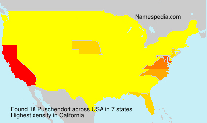 Surname Puschendorf in USA Surname Puschendorf in USA