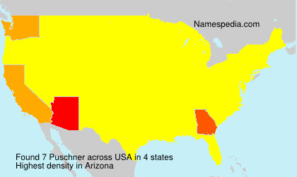 Surname Puschner in USA Surname Puschner in USA