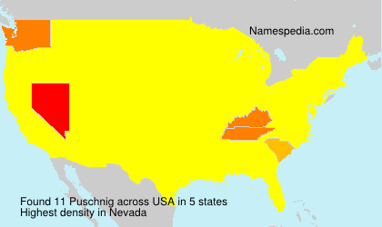 Surname Puschnig in USA Surname Puschnig in USA