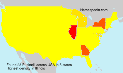 Surname Pusinelli in USA Surname Pusinelli in USA