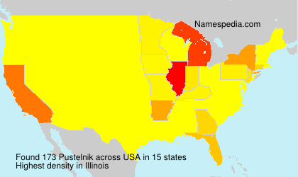 Surname Pustelnik in USA Surname Pustelnik in USA
