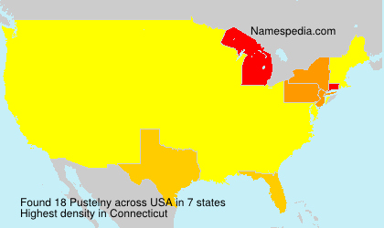 Surname Pustelny in USA Surname Pustelny in USA