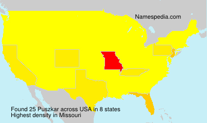 Surname Puszkar in USA Surname Puszkar in USA