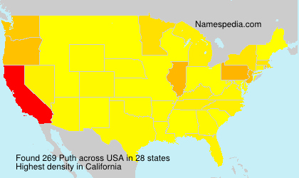 Surname Puth in USA Surname Puth in USA