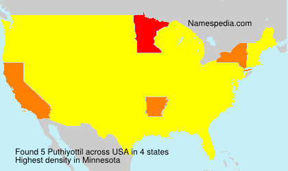 Surname Puthiyottil in USA Surname Puthiyottil in USA