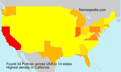 Surname Puthran in USA Surname Puthran in USA