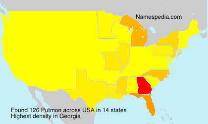 Surname Putmon in USA Surname Putmon in USA