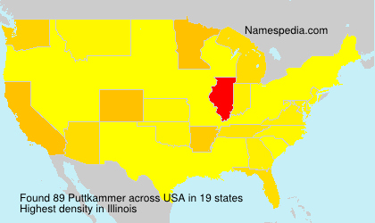 Surname Puttkammer in USA Surname Puttkammer in USA