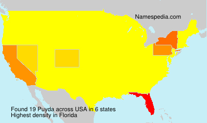Surname Puyda in USA Surname Puyda in USA