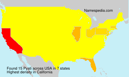 Surname Pyati in USA