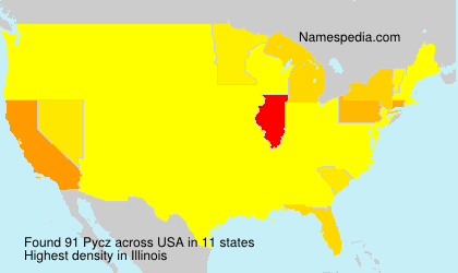 Surname Pycz in USA