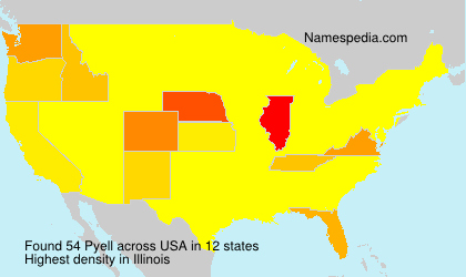 Surname Pyell in USA Surname Pyell in USA