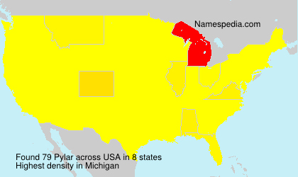 Surname Pylar in USA