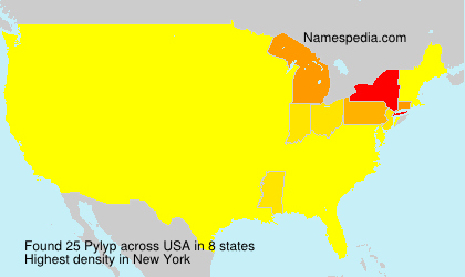 Surname Pylyp in USA Surname Pylyp in USA